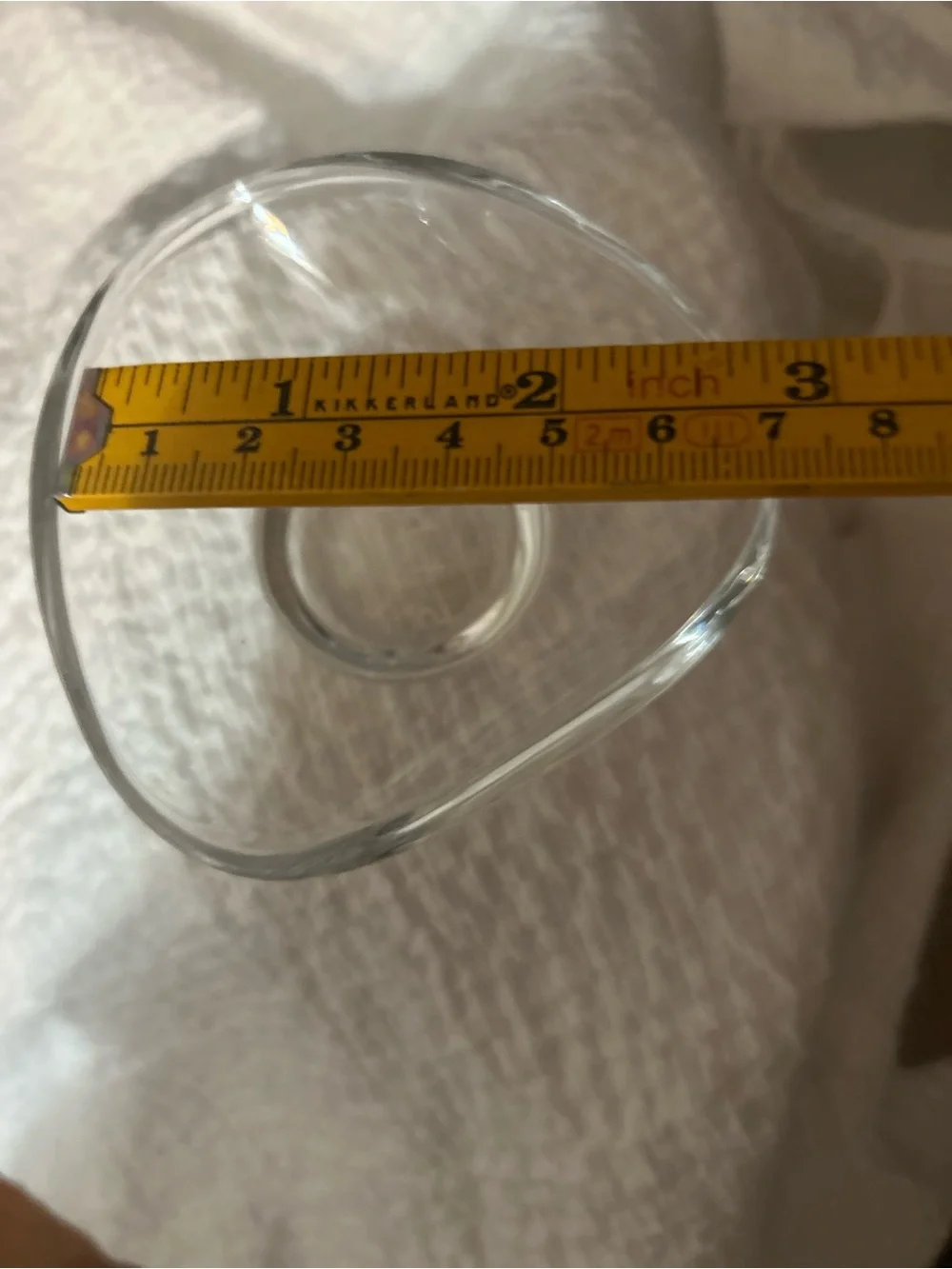 SIN White Urchin Glass Decorative Bowls - Set of 3